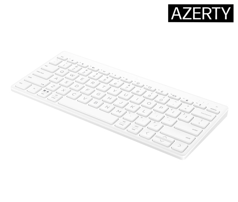 EAN 0196548516735 - HP 350 WHT Compact Multi-Device Keyboard teclado Hogar Blanco imagen 19