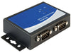 EAN 4043619875863 - DeLOCK 87586 convertidor, repetidor y aislador en serie Negro imagen 1