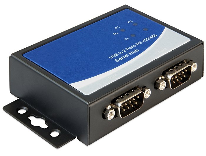 EAN 4043619875863 - DeLOCK 87586 convertidor, repetidor y aislador en serie Negro imagen 1