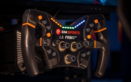 EAN 1230000121484 - Asetek La Prima Negro Volante PC imagen 7