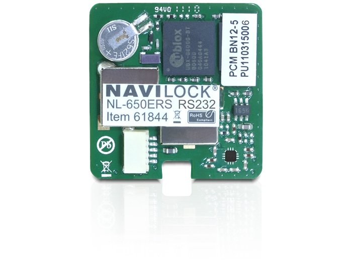 EAN 4043619618446 - Navilock NL-650ERS módulo receptor gps De serie 50 canales Marrón, Blanco imagen 2