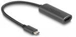 EAN 4043619642298 - DeLOCK 64229 adaptador de cable de vídeo 0,2 m USB Tipo C Negro imagen 1