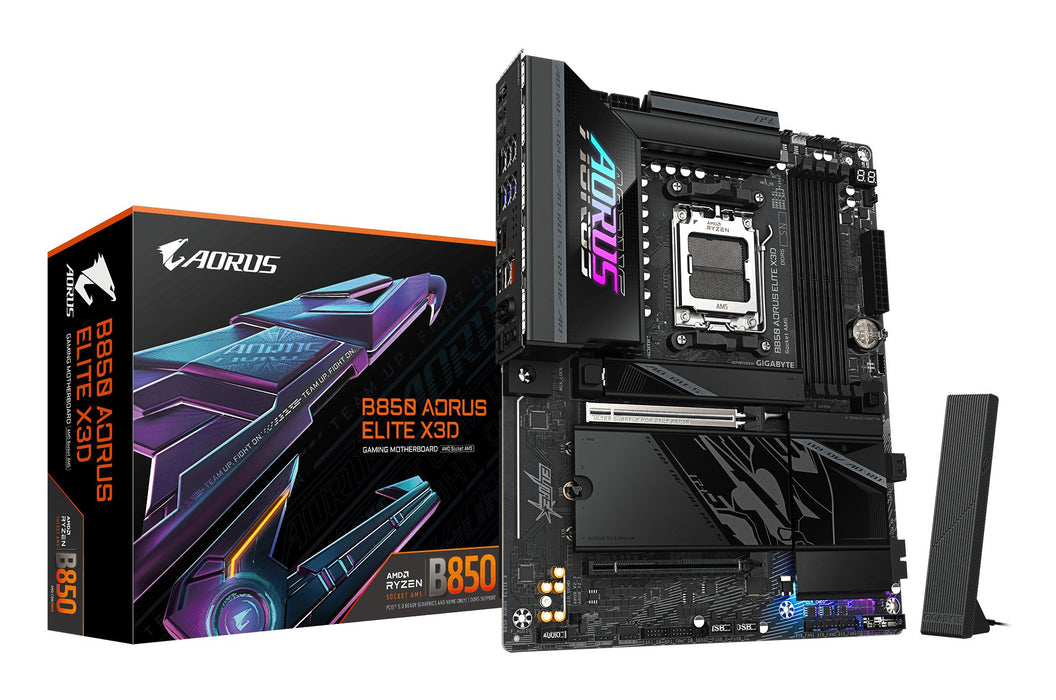 EAN 4719331882365 - GIGABYTE B850 AORUS ELITE X3D AMD B850 Zócalo AM5 ATX imagen 1