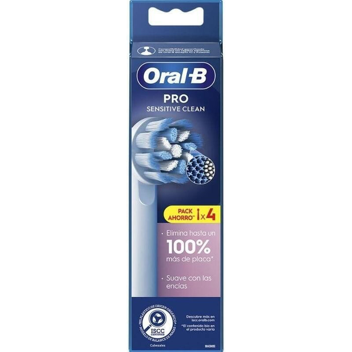 Cabezal De Recambio Para Cepillo Oral-B Pro Sensitive Pack 4 Uds