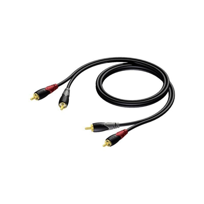 Cable 2x Rca/Cinch Macho - 2x Rca/Cinch Macho 3 M - Cla800/3