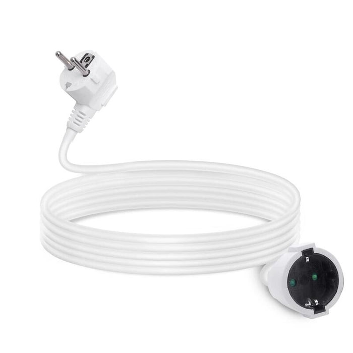 Cable Alargador Aleman 3g 5 M Blanco Aigostar