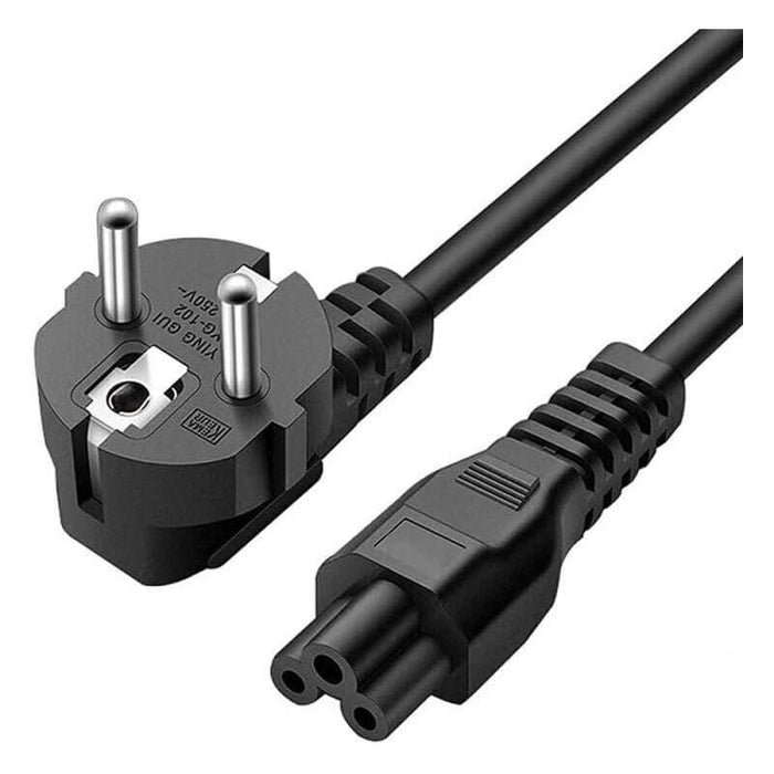 Cable Alimentacion Trebol C5 1.8 M Eu Negro