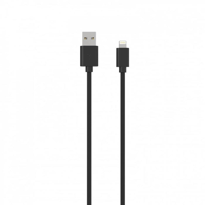 Cable Charge & Synchro Usb-A Vers Lightning - Longitud 1.5m - Negro - Jaym® Collection Pop