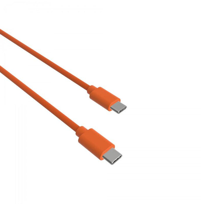 Cable Charge & Synchro Usb-C Vers Usb-C Pd (27w) - Longitud 1.5m - Naranja - Jaym® Pop**
