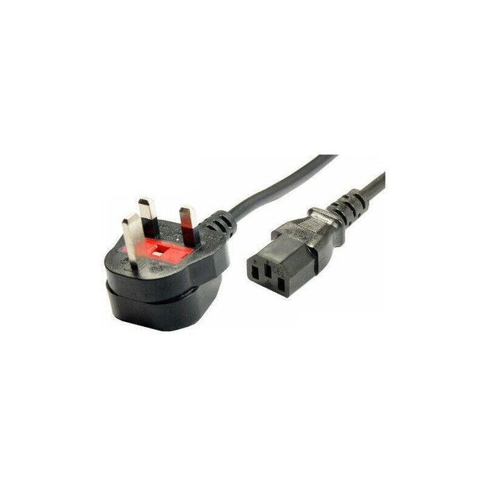 Cable De Alimentacion Reino Unido 3 Pin C13 300/500v 1.20 M Negro