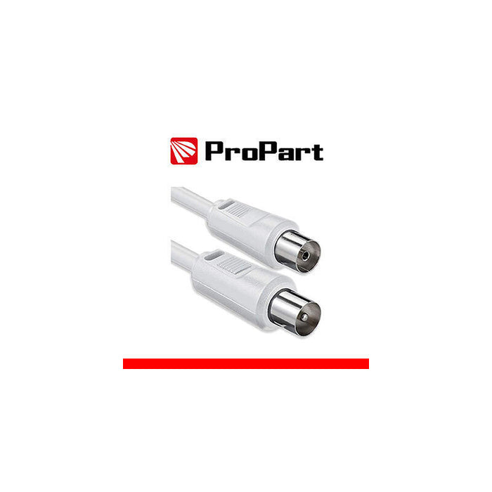 Cable De Antena De Tv Iec 5m Sp-Pr Blanco