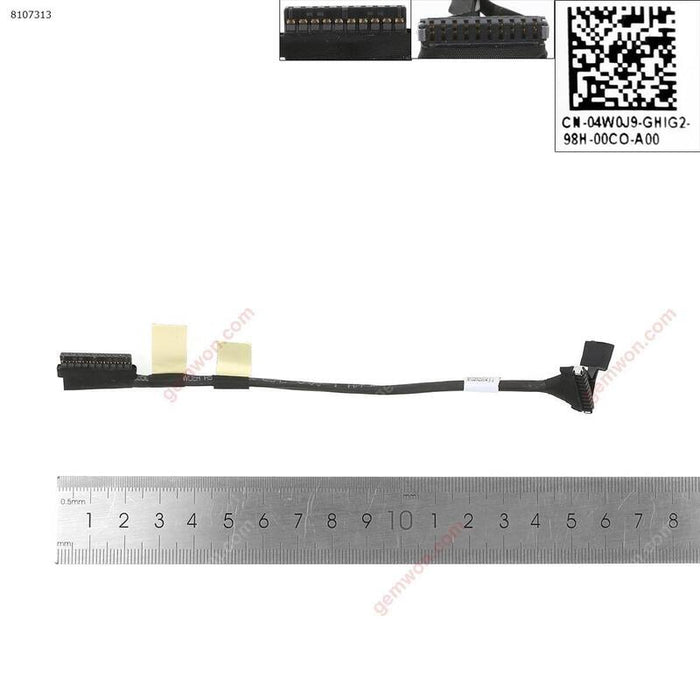 Cable De Batería Para Dell E7280 E7380 E7390 E7290 04w0j9 Dc02002ng00
