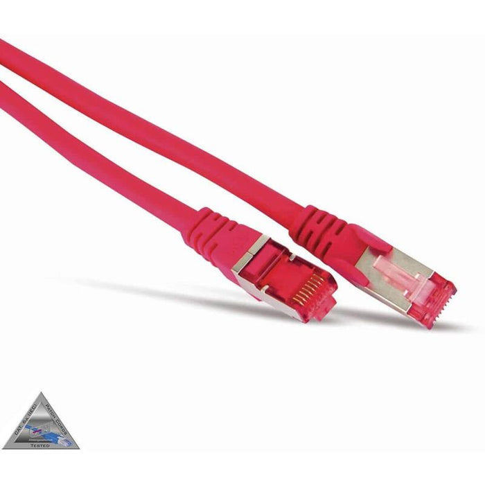 Cable De Red Cat6a Rj45 S Stp 10m Rojo Libre De Halógenos Ghmt Zertifizier