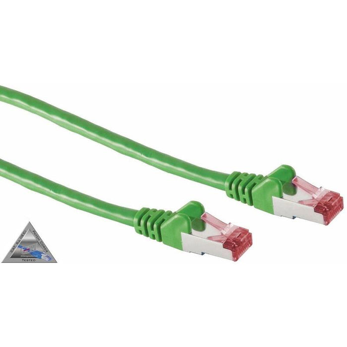 Cable De Red Cat6a Rj45 S Stp 20m Verde Libre De Halógenos Ghmt Zertifizier