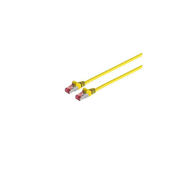 Cable De Red Cat6a Rj45 S Stp 3m Amarillo Libre De Halógenos Ghmt Zertifizier