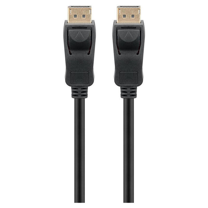 Cable Displayport 5m 4k 1,2 Chapado En Oro Negro