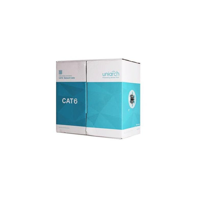 Cable Ethernet Cat6 Utp Pvc 8 Polos Cca Copper Alumin.100m