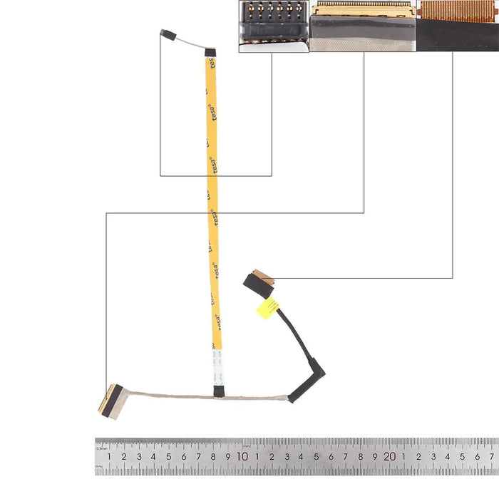 Cable Flex Para Portátil Hp 15S-Dr Gpt52 La-K201P 40 Pines