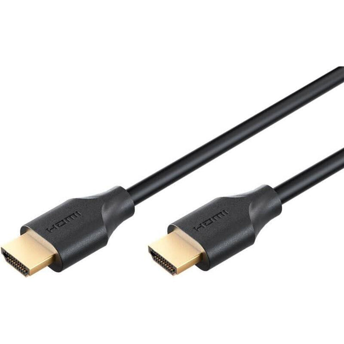 Cable Goobay Ultra96 Hdmi (Negro/Gold, 1,0m) 80091