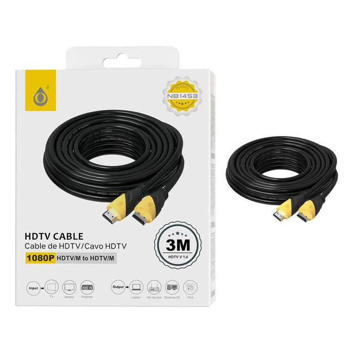 Cable Jc Nb1453 Hdmi, Macho A Macho, 3m Negro
