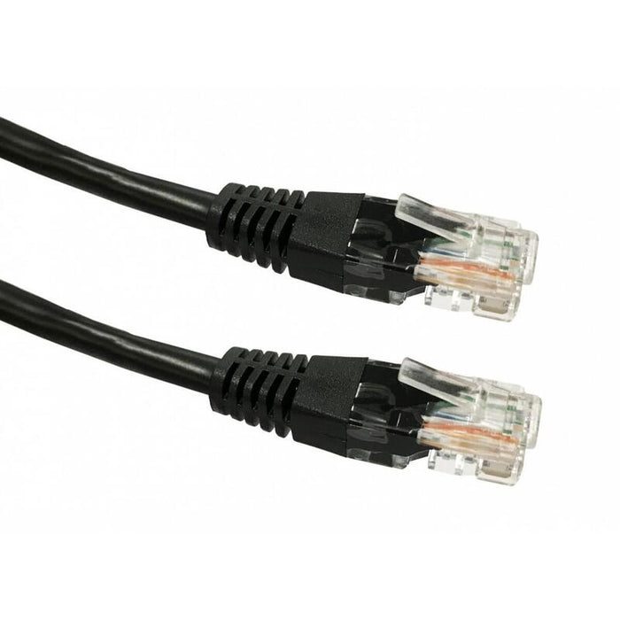 Cable Latiguillo De Cobre Kat. 5e Rj45 Utp 3m Negro