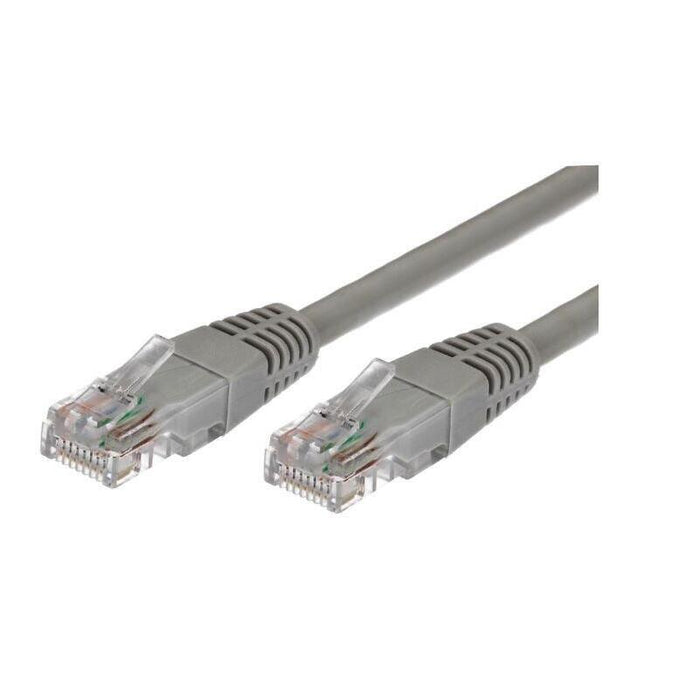 Cable Latiguillo De Cobre Kat.5e Rj45 Utp 1m. Gris - Paczka 10 Unidades