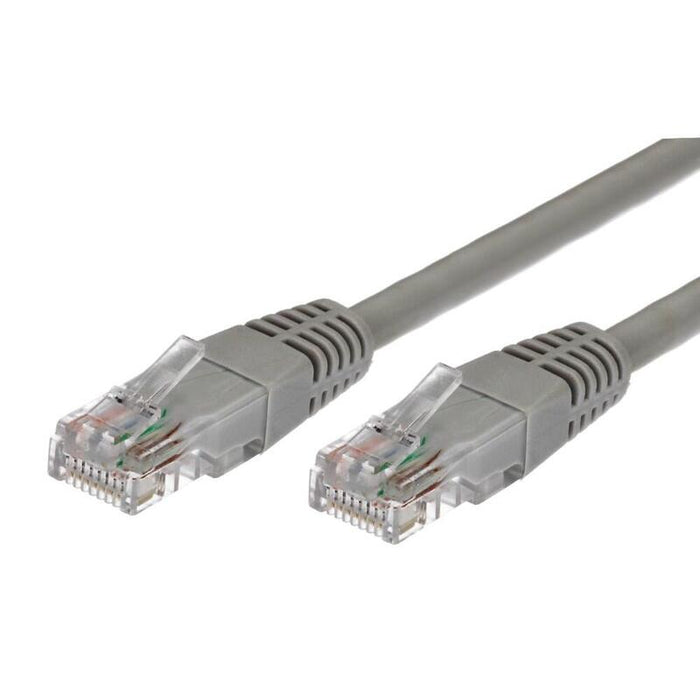 Cable Latiguillo De Cobre Kat.5e Rj45 Utp 2m. Gris