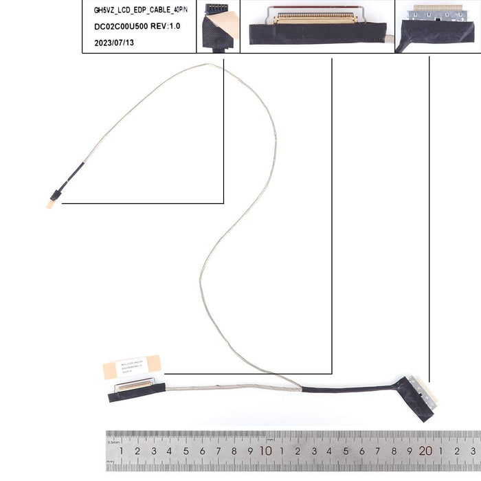 Cable Flex Para Portátil Acer Aspire A715-42G 50.Qayn2.003 Dc02C00U500 144Hz 40 Pines
