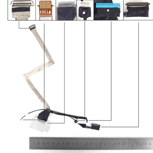 Cable Flex Para Portátil Dell Latitude 7320 7320S E7320S 08M0K6 Dc02C00Qs00 Ir Fhd 30 Pines