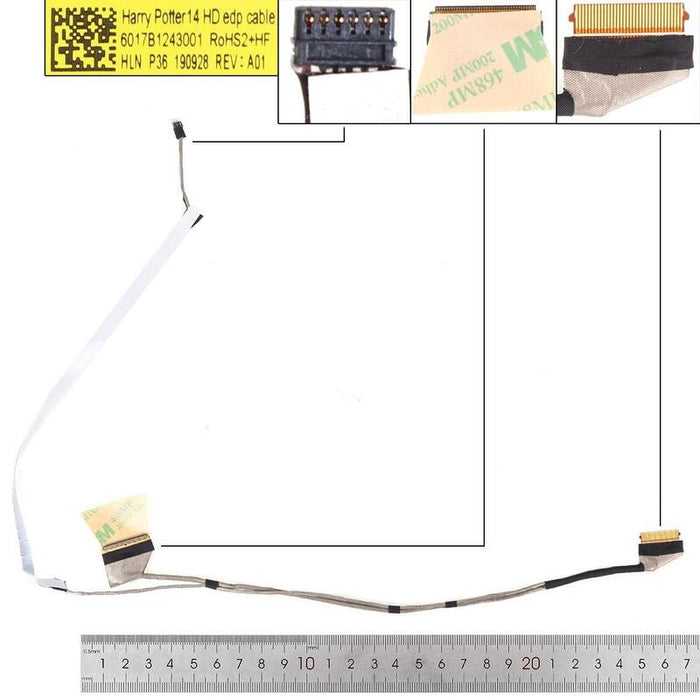 Cable Lcd Led Hp 14 Dk 14 Cf 14 Cg 40 Pines. 6017b1243001