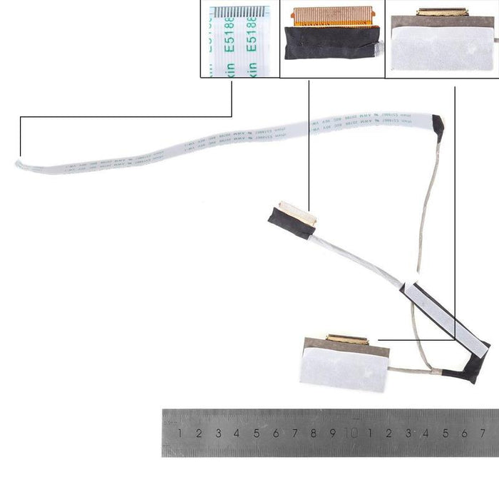 Cable Lcd Led Hp 15 En 15 Ek Tpn Q238 Q236 0.5 40pin. Dd0g3elc400 Dd0g3elc100
