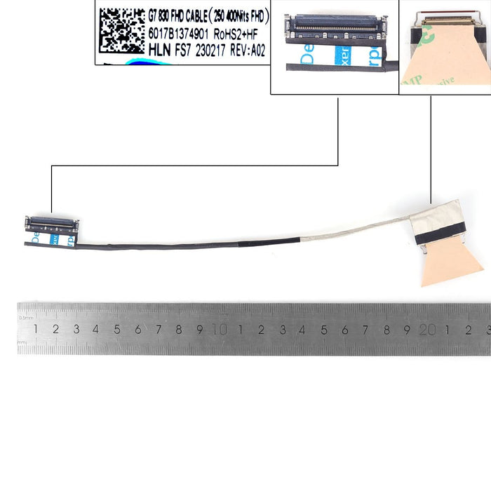 Cable Flex Para Portátil Hp 830 G7 835 G7 250 400 Nits 6017B1374901 Fhd 30 Pines