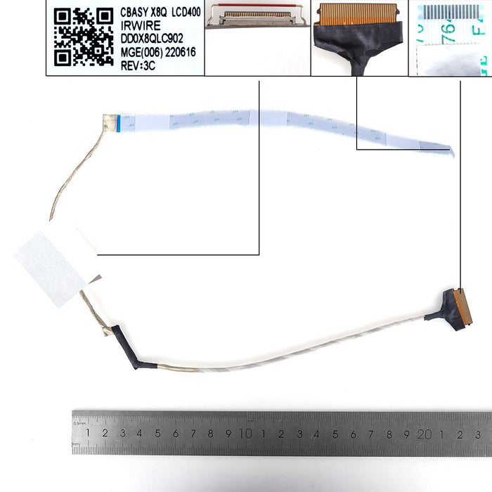 Cable Flex Para Portátil Hp Probook 450 G8 455 G8 650 G8 Ddx8Qclc921 Ddx8Qclc902 30 Pines