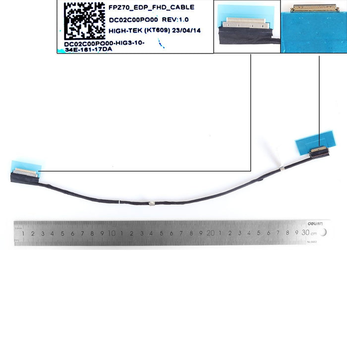 Cable Flex Para Portátil Hp Zbook Fury 17 G7 G8 Dc02C00Po00 Fhd 30 Pines