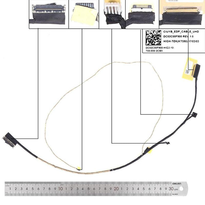 Cable Lcd Led Lenovo Flex 5 1570 Yoga 520 15 40pin Dc02c00f900