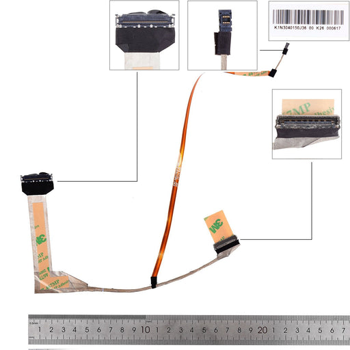 Cable Flex Para Portátil Msi Ge75 Gp75 Gl75 We75 Ms-17E3 Ms17E2 K1N-3040150-J36 40 Pines