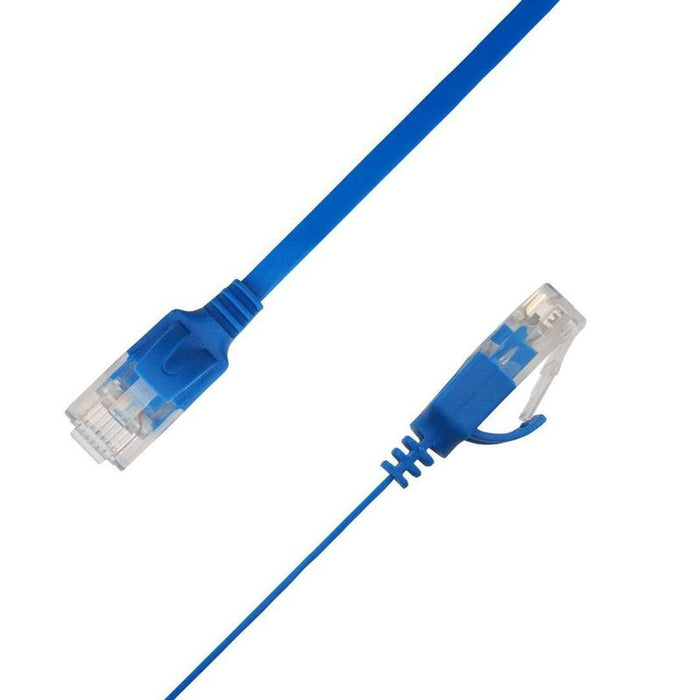 Cable Linkit Flat U/Utp Cat6a Gul 4.5m Awg 34/7, Pvc, 1x4mm