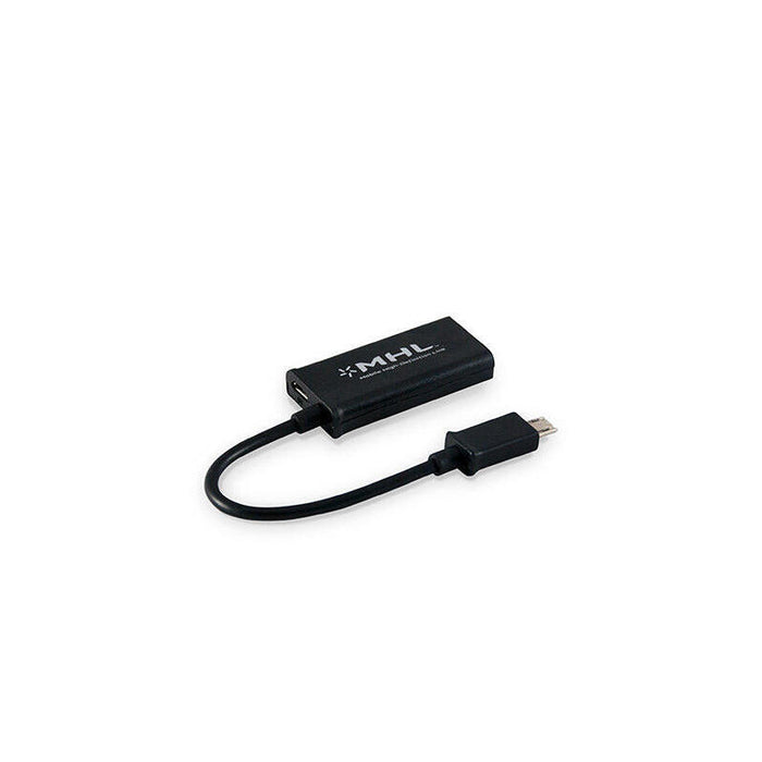 Cable Mhl 11 Pines 3go Cmhl11 Hdmi Macho Microusb Macho Negro