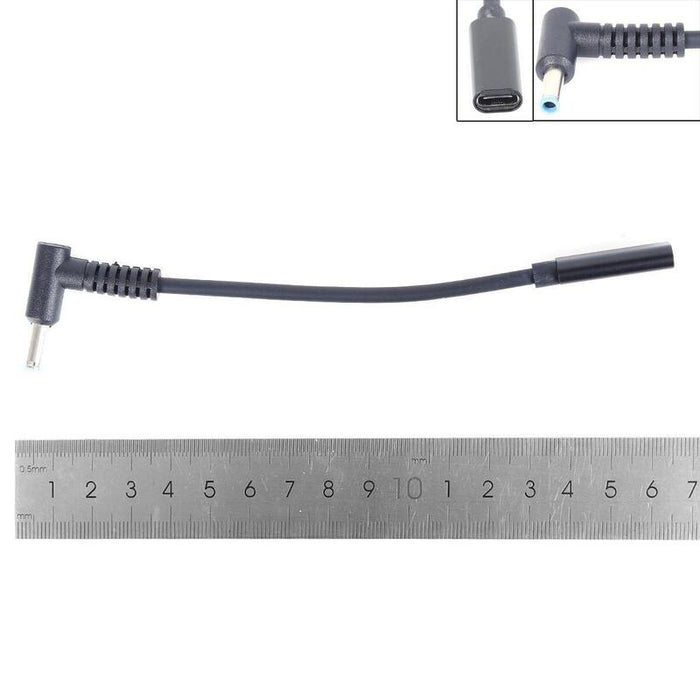 Cable Para Convertir Clavija De Usb C A 4,5x3,0mm 65w