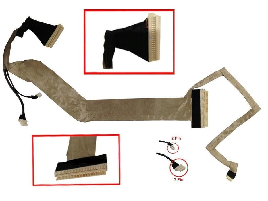 Cable Flex Para Portátil Hp Pavilion Dv4-1000 Compaq Presario Cq40 Cq45 Dc02000Io00