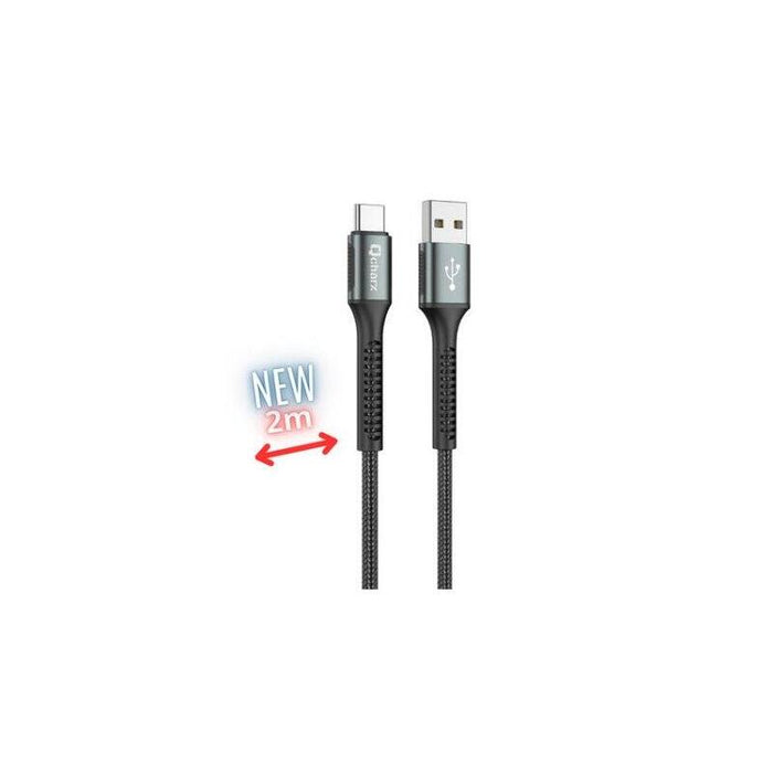 Cable Qcharx Prague Tipo C 2m
