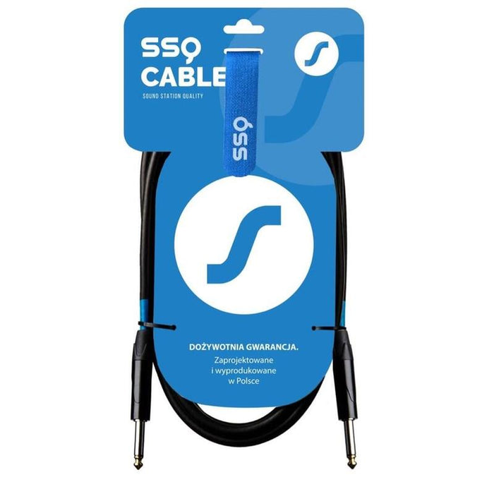 Cable Ssq Jmpjmp6 Ss-1450  Jack Mono - Jack Mono 6 M Negro