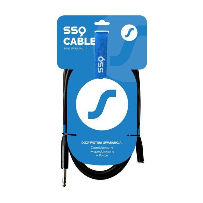 Cable Ssq Jsg5 Jack Stereo 3,5 Mm - Jack Stereo 6,3 Mm, 5 M