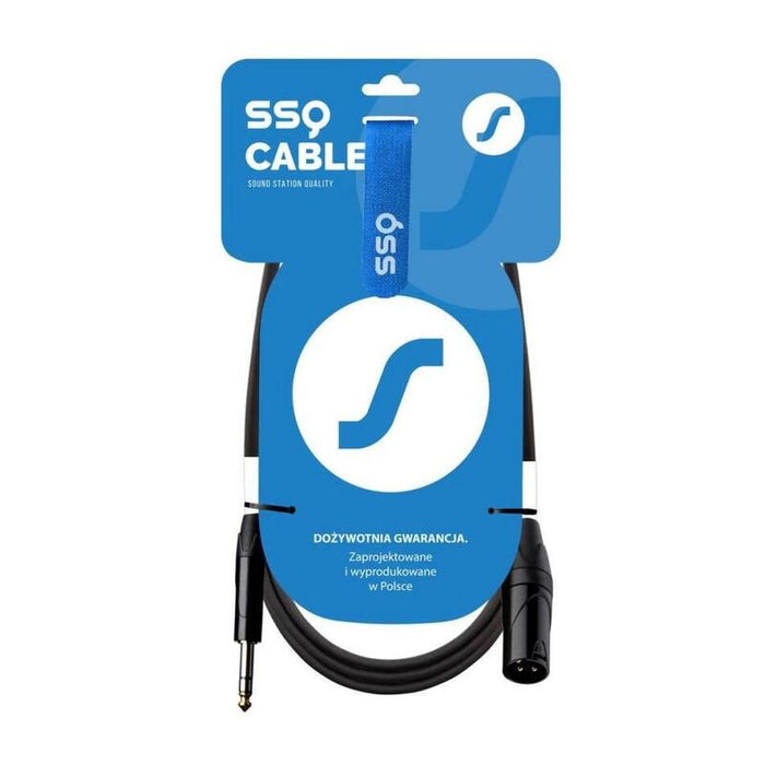 Cable  Ssq Jsxm1   Xlr Macho - Jack Stereo 6,3 Mm, 1 M
