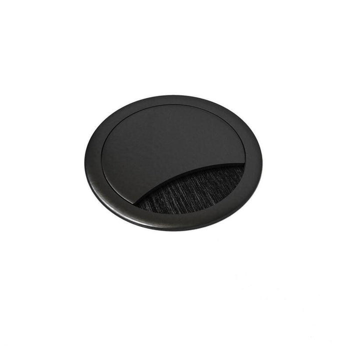 Cable Through With Brush, Ø 60 Mm Black 3402000109