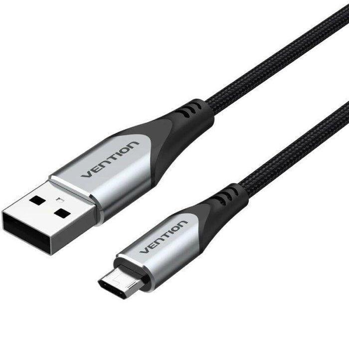 Cable Usb 2.0 Vention Cochf Microusb Macho Usb Macho 480mbps 1m Gris