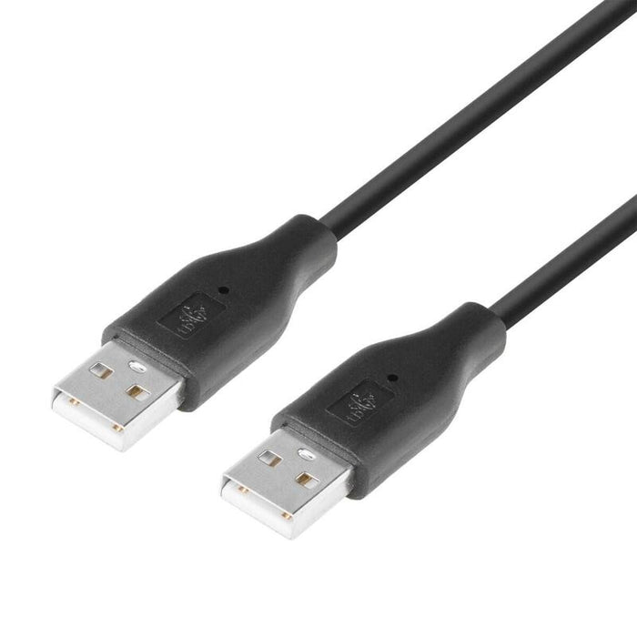 Cable Usb Am-Am 1.8m Negro