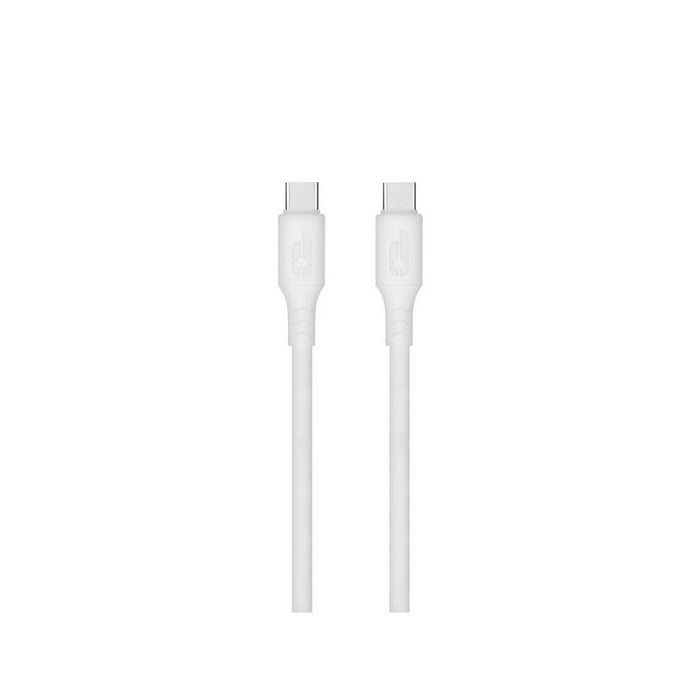 Blackbyte By Pedro Buerbaum Cable Usb-C Macho A Usb-C Macho De Silicona - Hasta 60w - 2 Metros - 480mbps - Compatible