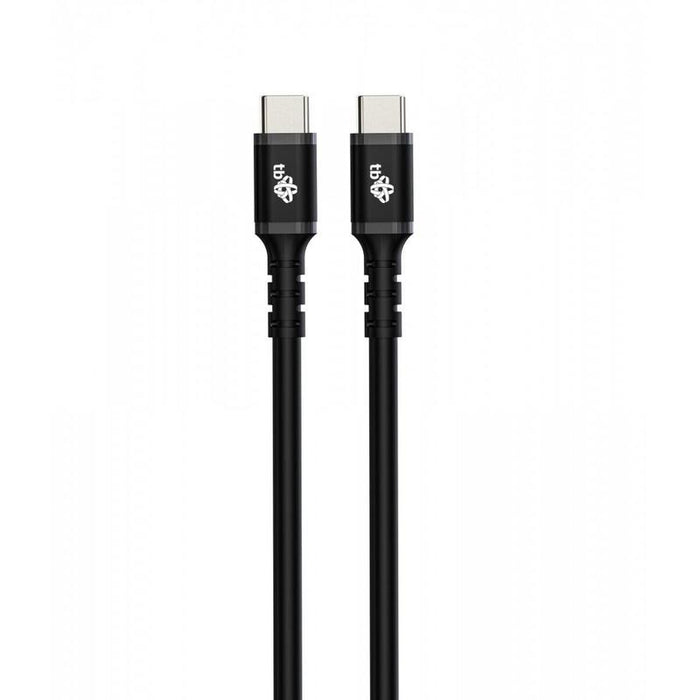 Cable Usb C - Usb C 3m De Silicona Negro 2.0