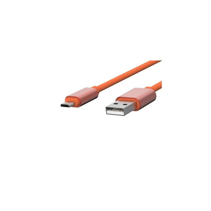 Cable Usb Charge & Synchro Vers Micro-Usb 1,7m Naranja - Jaym® Collection Pop**